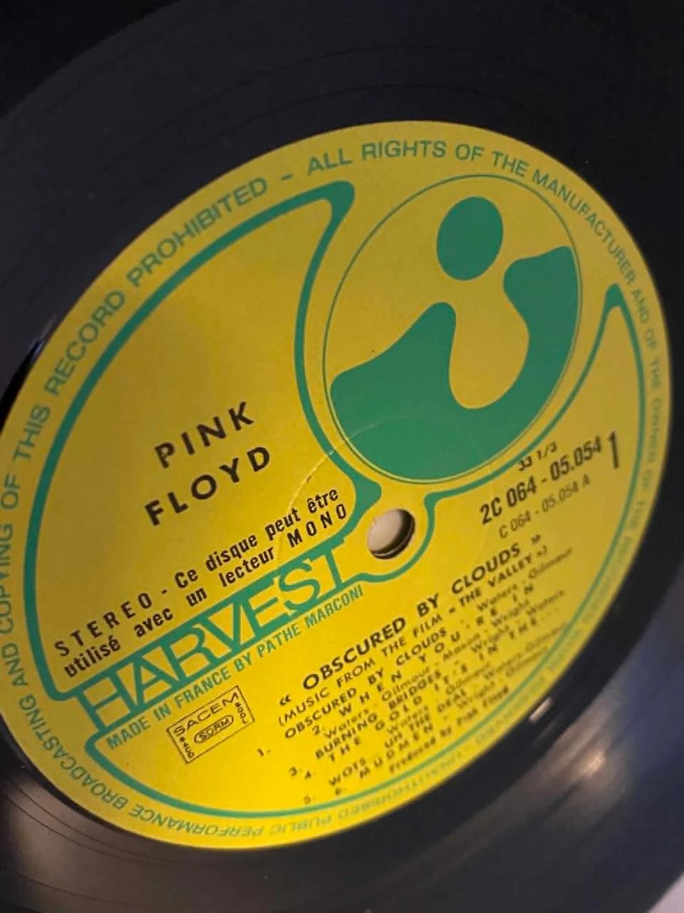 🔥 Pink Floyd – Obscured By Clouds - Frankrijk 1972 – photo 2
